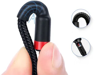 Baseus Kabel Cafule 2x USB-C QC 3A 1m PD red black CATKLF-G91 - Kable USB - miniaturka - grafika 4