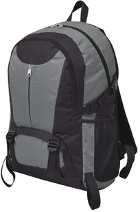 vidaXL vidaXL Plecak turystyczny 40 L czarny i szary - Plecaki - miniaturka - grafika 4