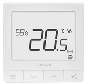 Akcesoria grzewcze - Salus Sterownik Przewodowy Quantum Ultra Cienki - miniaturka - grafika 1