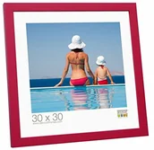 Ramki na zdjęcia - Deknudt Frames Ramka na zdjęcia kolor: czerwony S40RK4-18.0X24.0 - miniaturka - grafika 1
