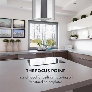 Klarstein Beretta Inox (TK15-Beretta-SS) - Okapy kuchenne - miniaturka - grafika 2