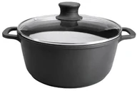 Garnki - Lacor 25831 garnek ze szklaną pokrywką 30 cm, odlewania aluminium 25831 - miniaturka - grafika 1