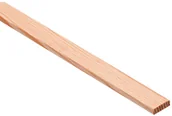 Listwy i profile - Gaff Trade Listwa prostokątna sosnowa wym 5 mm x 15 mm x 900 mm - miniaturka - grafika 1