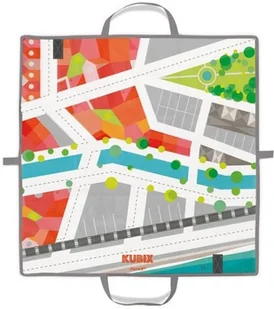 Janod Klocki drewniane z matą do zabawy 70 szt. JND3700217380809 - Klocki - miniaturka - grafika 6