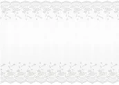 Dekoracje i nakrycia stołu na imprezę - PartyDeco Bieżnik koronkowy "1", złamana biel, 45 cm x 9 m KOR45-1-008Z - miniaturka - grafika 1