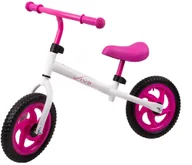 Rowerki biegowe - Vivo Rowerek biegowy Vivo V5022 12" EVA white-pink 4735022 - miniaturka - grafika 1