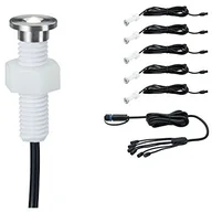 Lampy ogrodowe - Paulmann 936.94 zestaw Outdoor Plug & Shine EBL micropen II IP67 3000 K stal nierdzewna 93694 lampa do zabudowy reflektor do zabudowy Lampa do wbudowania zewnętrzne oświetlenie zewnętrzne 93694 - miniaturka - grafika 1