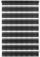 Rolety - Gardinia roleta dzień noc do zawieszania lub przyklejenia, podwójna roleta z cięgnem bocznym, przejrzyste i nieprzeźroczyste paski, wszystkie elementy rolety w zestawie , 60 x 150 cm 33915 - miniaturka - grafika 1