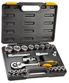 Zestawy narzędziowe - Topex Zestaw zestaw nasadek 38D642 - miniaturka - grafika 1