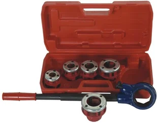 DEDRA gwintownica ręczna z zestawem głowic 07A78 - Gwintowniki - miniaturka - grafika 3