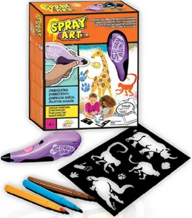 Gorilla Toys Spray Art., zestaw starowy Zwierzątka - Zabawki kreatywne - miniaturka - grafika 2