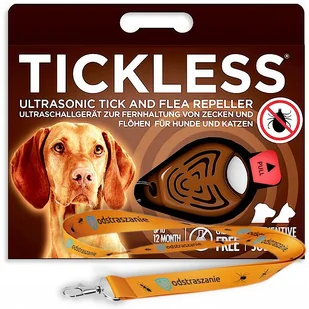 Tickless Tickless Pet odstraszacz kleszczy dla psów - Beżowy PRO10-101 - Zwalczanie i odstraszanie szkodników - miniaturka - grafika 3