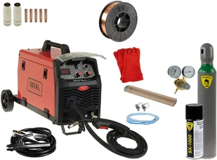 Ideal Spawarka Praktik MIG 200 ND MMA IGBT - Pakiet akcesoriów 1 - Spawarki - miniaturka - grafika 4
