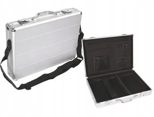 Perel 1819  14 aluminiowa walizka do laptopa, 425 MM X 305 MM X 80 MM Wymiary 1819-14 - Skrzynki i torby narzędziowe - miniaturka - grafika 2