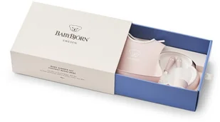 Baby Bjorn Zestaw obiadowy, Powder Pink - Zestawy naczyń dla dzieci - miniaturka - grafika 5