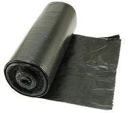 Worki na śmieci - Worek czarny na śmieci HDPE 60 L/rolka 50 szt HDPE60/50 - miniaturka - grafika 1