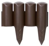 Ogrodzenia - Palisada ogrodowa ciemnobrązowy, 250 cm - miniaturka - grafika 1