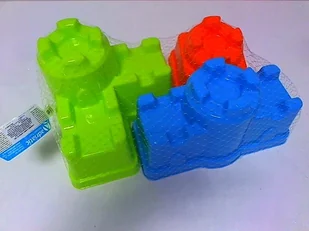 Foremki do piasku Zamek 3szt. - Zabawki do piasku - miniaturka - grafika 3