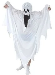 GoDan strój dla dzieci Duch, Hallowenn, rozm. 130/140 cm - Stroje karnawałowe - miniaturka - grafika 2