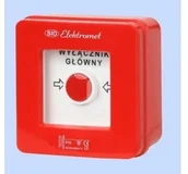 Akcesoria do monitoringu - Elektromet Wyłącznik alarmowy natynkowy WG-1 wyłącznik główny 921443 921443 - miniaturka - grafika 1