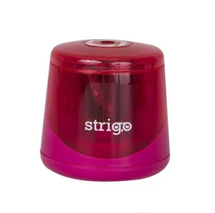 Temperówka elektryczna różowa STRIGO - Przybory szkolne - miniaturka - grafika 2
