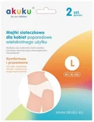 Majtki dla dzieci - Akuku A0233 Majtki siateczkowe wielorazowe M - miniaturka - grafika 1