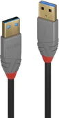 Kable USB - Lindy 36754 Kabel USB 3.0 typ A Anthra Line 5m LY-36754 - miniaturka - grafika 1