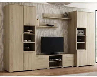 Meblościanka Dąb Sonoma B8-W96 - Meblościanki Meblościanka Dąb Sonoma B8-W96 - Meblościanki - miniaturka - grafika 1