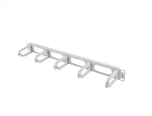LANBERG LANBERG Organizer kabli 19 1U Typ B szary (AK-1205-S) - Maskownice do kabli - miniaturka - grafika 8