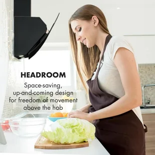 Klarstein Annabelle 90 Czarny (TK15-Annabelle90BL) - Okapy kuchenne - miniaturka - grafika 4