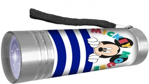 KIDS EUROSWAN Latarka aluminiowa LED Myszka Miki WD21222 Kids Euroswan 12op. - Latarki - miniaturka - grafika 4