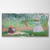 Obrazy i zdjęcia - PL Coloray Obraz na Szkle Kobieta z Parasolem Monet 120x60cm - miniaturka - grafika 1