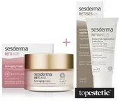 Zestawy kosmetyków damskich - Sesderma Reti Age Cream Anti Aging + Retises 0,25% ZESTAW Krem przeciwzmarszczkowy 50 ml + Regenerujący krem przeciwzmarszczkowy 30 ml - miniaturka - grafika 1