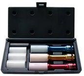 Klucze i nasadki - KS Tools 515.1040 1/2 cala Komplet klucz nasadowy siły, długie, 6-częściowy, aluminiowe 17  21 MM 515.1040 - miniaturka - grafika 1