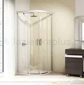 Kabiny prysznicowe - Huppe Design elegance 90x120 8E3031092322 - miniaturka - grafika 1