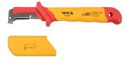 Yato IZOL.NÓŻ DEMONTAŻ DLA ELE 38X155MM VDE YT-21211 YT-21211 - Nożyce i noże - miniaturka - grafika 6