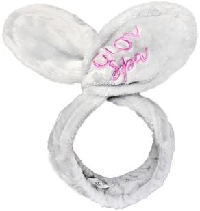 GLOV GLOV Bunny Ears Pastel Grey Opaska - Uszy GLOV-5392 - Pozostałe akcesoria kosmetyczne - miniaturka - grafika 2