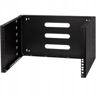 Szafy rack - Neku Uchwyt ścienny Rack 19'' 6U 330mm czarny - miniaturka - grafika 1