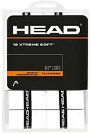 Tenis stołowy - Head Xtreme Soft 12er over Grip, biały, One Size 285405-WH - miniaturka - grafika 1