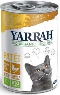 Yarrah Bio Dinner Pâté, 6 x 400g - Kurczak - Mokra karma dla kotów - miniaturka - grafika 3