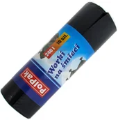 Worki na śmieci - PolPak Worki na śmieci 240 L czarne 10 szt. - miniaturka - grafika 1