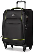 Plecaki - PUCCINI Mała Materiałowa Walizka Padwa EM50450C 1 Czarny - miniaturka - grafika 1