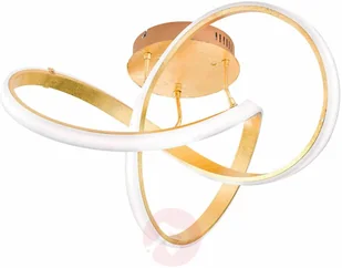 Wofi Indigo - lampa sufitowa LED, kolor złoty - Lampy sufitowe - miniaturka - grafika 2