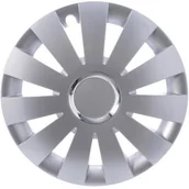 Kołki - LEO PLAST Komplet kołpaków 14" Beat 4 szt. 4 KOŁPAKI BEAT 14" SREBRNY - miniaturka - grafika 1