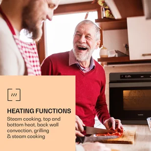 Klarstein VaporChef OV5-VaporChef-24 - Mini piekarniki - miniaturka - grafika 2