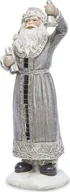 Ozdoby bożonarodzeniowe - Pigmejka Figurka Święty Mikołaj Szary 22,5 cm uniwersalny 95127-uniw - miniaturka - grafika 1
