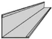Inne materiały budowlane - Knauf AMF Kątownik przyścienny AMF Ventatec 19 x 24 x 3000 mm 6003789 - miniaturka - grafika 1