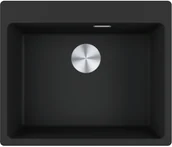 Zlewozmywaki - Franke Zlewozmywak fragranitowy Maris MRG 610-54 FTL Czarny mat 114.0661.794 114.0661.794 - miniaturka - grafika 1