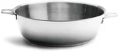 Patelnie - De Buyer 3495.24 Sauteuse, ze stali nierdzewnej, srebrny, 27,9 x 20,1 x 10,9 cm 3495.24 - miniaturka - grafika 1