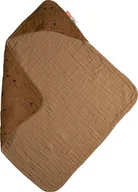 Okrycia kąpielowe dla dzieci - Done by deer Ręcznik dziecięcy z kapturem Sea musztardowy 3603704 - miniaturka - grafika 1